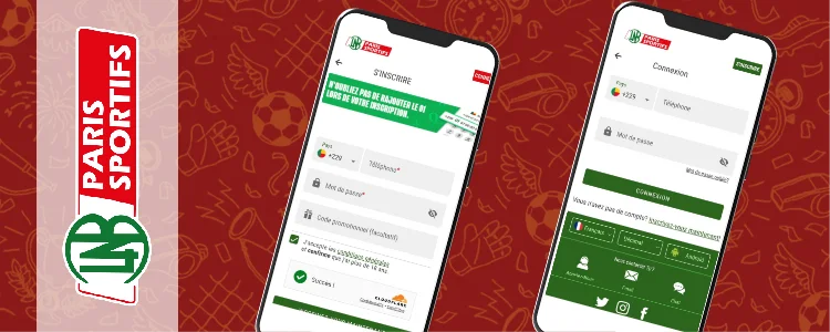 LNB Pari inscription depuis votre téléphone