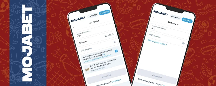 S'inscrire à Mojabet en 2025 depuis votre téléphone